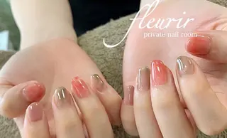 ネイル フルリール 【プライベートサロンのネイルデザイン
