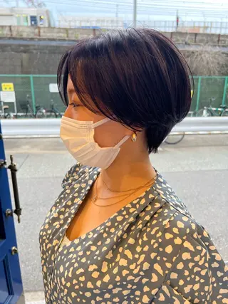 ショート Mirror'所属・ショート/韓国ヘア 押本恵一のヘアスタイル