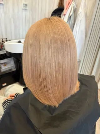 ミディアム カラー Infinity 東山未晃のヘアスタイル