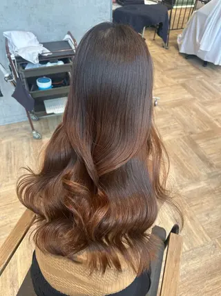 ロング 髪質改善・艶カラー 加茂瑞希のヘアスタイル