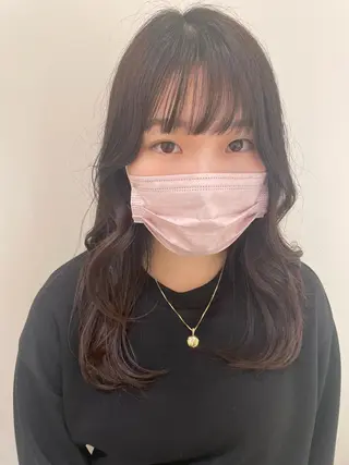 ロング 🍒顔周り/レイヤー /韓国風/アリサ🍒のヘアスタイル