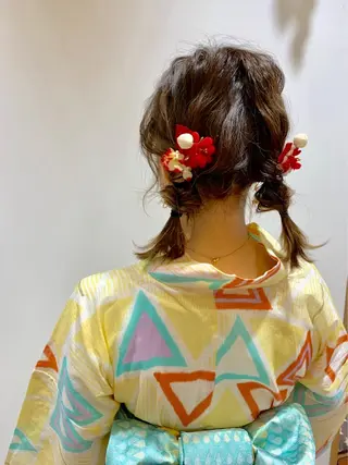 ミディアム ヘアアレンジ 🐺ウルフ/レイヤー 似合わせ‎🤍沙羅のヘアスタイル