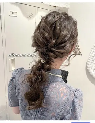 ヘアアレンジ Lila's所属・minami /ヘアセットのヘアスタイル