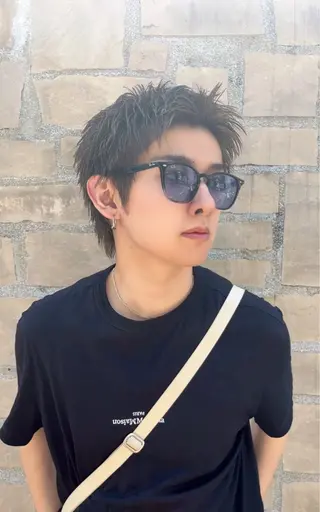 メンズ nao🎀zina 透明感/艶髪のヘアスタイル