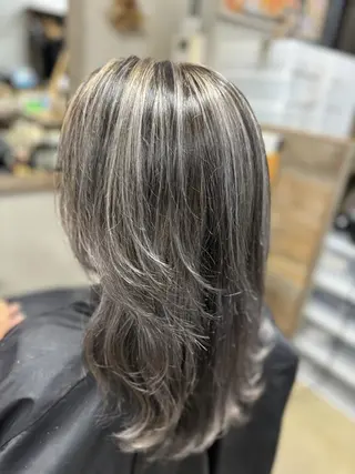 カラー 超音波エクステ🎀 shokoのヘアスタイル