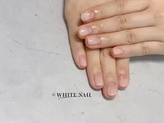 ネイル WHITE NAIL ホワイトネイルのネイルデザイン