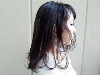 セミロング カラー imai /カット/パーマのヘアスタイル