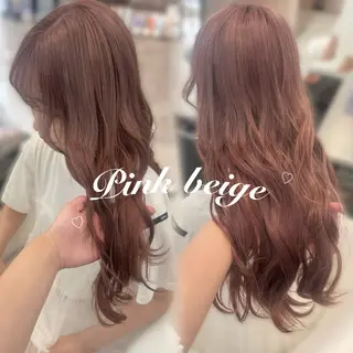 ロング カラー 暖色カラー🎀🎶 田辺 樹里のヘアスタイル