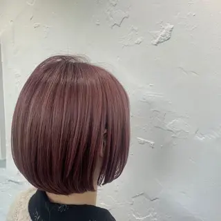 ショート カラー パーマ ヘアアレンジ メンズ キッズ ネイル マツエク・マツパ ノンダメージサロンBonheur銀座並木通り店所属・ULTOWA/銀座 ERIのヘアスタイル