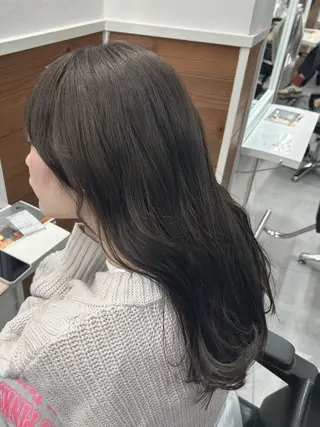 ロング カラー レイヤーボブ/ 艶カラー/サナ🌼のヘアスタイル