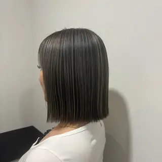 ミディアム ボブ/外国人風カラー 🩵mikiのヘアスタイル