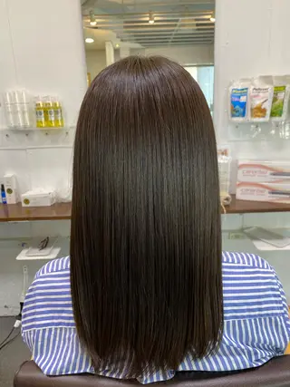 セミロング 【髪質改善】に特化 オリーブオイルクラブのヘアスタイル