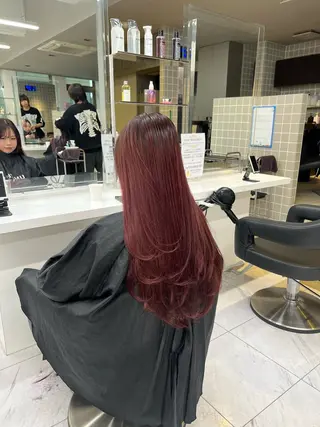 ロング カラー 韓国レイヤーカット /REIのヘアスタイル