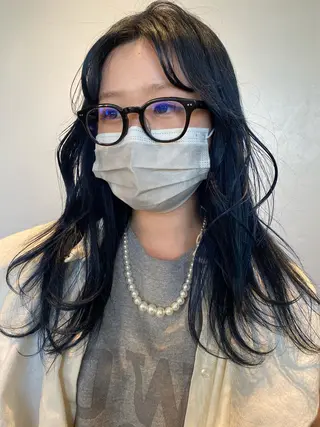 ロング カラー AO所属・RISAKO 艶髪モテヘア🎀府中のヘアスタイル