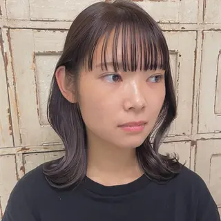 ミディアム カラー RorriM natsuのヘアスタイル
