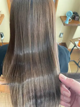 ロング 福田 竜士のヘアスタイル