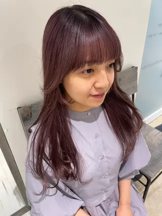 ロング ボブ・韓国ヘア特化 美容師💕織茂ひかりのヘアスタイル