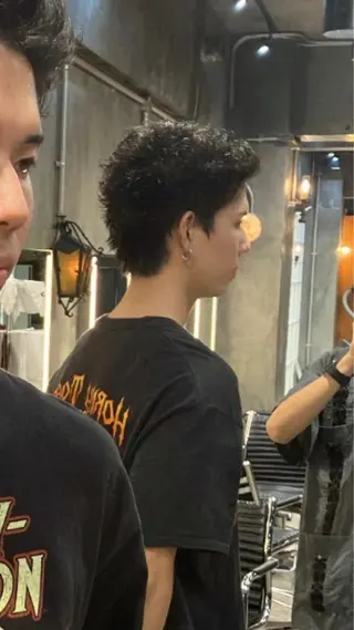 ショート メンズ ラフィスヘアー オウスケのヘアスタイル