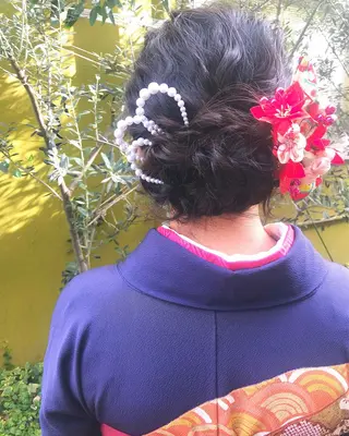 ヘアアレンジ 齋藤 咲のヘアスタイル