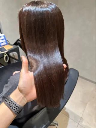 ロング hair salon 【ao.】所属・髪質改善/縮毛矯正 /TATSUYAのヘアスタイル