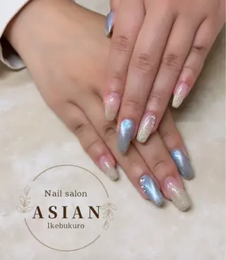 ネイル Nail&Hair Salon Asian 池袋店所属・U. azusa🪷のネイルデザイン