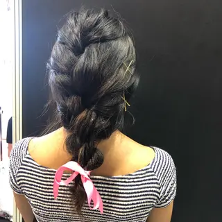 ヘアアレンジ GLROW haruhiのヘアスタイル