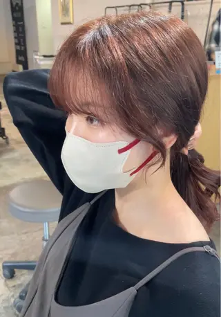 カラー La fith hair ray 札幌店所属・顔まわり/W カラー/リョウのヘアスタイル