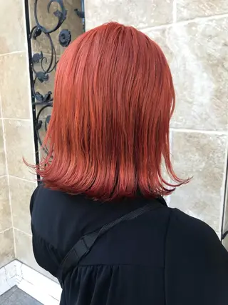 ミディアム カラー 💘カラー人気Ｎｏ. １💘SAYAのヘアスタイル