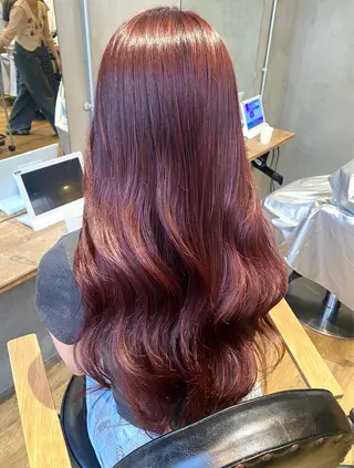 ロング 井上 麻帆のヘアスタイル