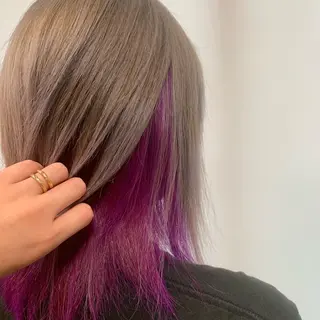 ミディアム カラー LOPEZ LAB所属・🦁LOPEZLAB /RUNA🌙のヘアスタイル