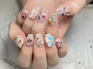 ネイル ゆな 研修中のネイルデザイン