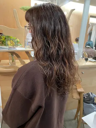 ロング パーマ 🍊mai🍊 似合わせスタイル🌿のヘアスタイル