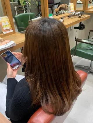 セミロング ✂️RIKUKI🎨 【駒込美容師🎀】のヘアスタイル