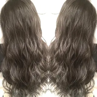 ロング カラー 井上 一平のヘアスタイル