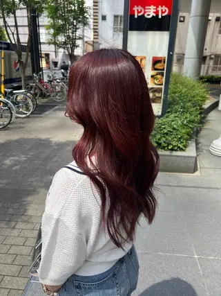 ロング be'leef.ric所属・beleefric 🩵チセのヘアスタイル