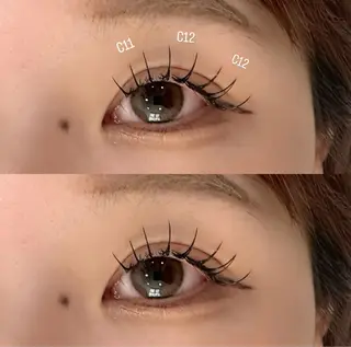 マツエク・マツパ prize iris ASUKAのマツエク・マツパデザイン