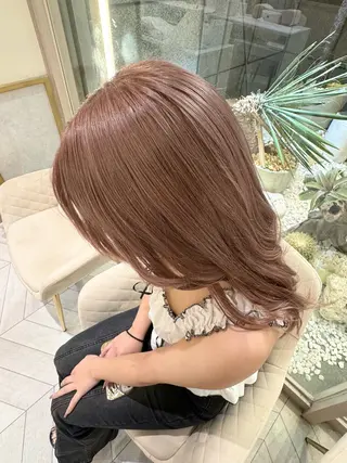 ミディアム カラー 学生人気no.1 🦋ナツミのヘアスタイル