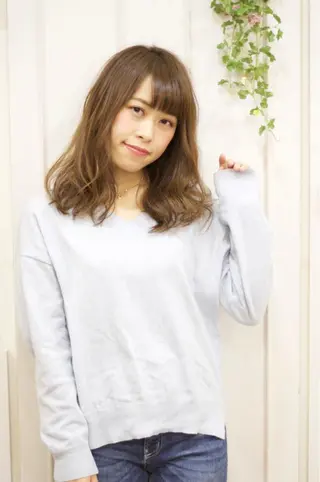 ミディアム カラー パーマ 尚平 40代からの 髪質改善専門のその他イメージ