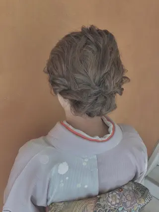 ヘアアレンジ 西 めぐみのヘアスタイル