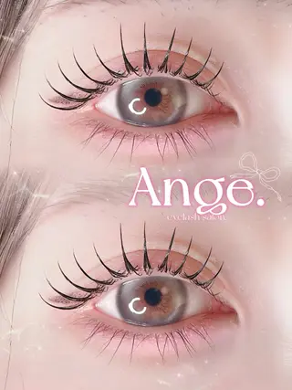 マツエク・マツパ Ange中町店所属・Angeアンジュ モデル研修のマツエク・マツパデザイン