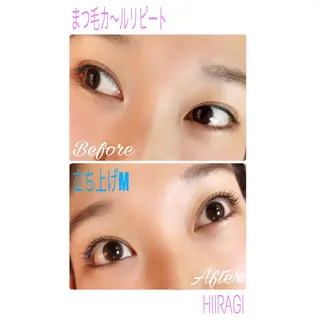 マツエク・マツパ 美容室 HIIRAGIのマツエク・マツパデザイン