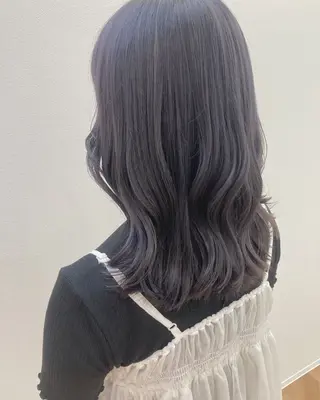 ミディアム カラー 店長 ✂️ムラカミ キラリのヘアスタイル