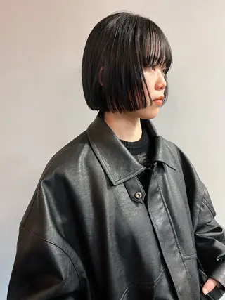 ショート くせ毛カットとパーマ /美容室難民の方是非のヘアスタイル