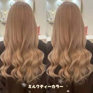 ロング ヘアアレンジ lovis🧸ゆうあ 🧸/透明感カラーのヘアスタイル