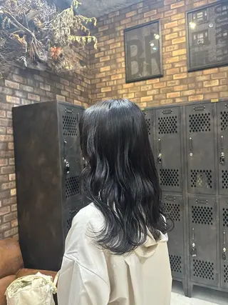 セミロング カラー Sara newi 🎀透明感🎀のヘアスタイル