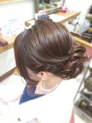 ショート ヘアアレンジ 美容歴１８年以上🌈 山口のヘアスタイル