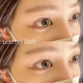 マツエク・マツパ プライベートサロン Ølriのマツエク・マツパデザイン