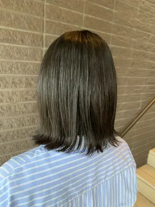ミディアム カラー La fith hair bath ラフィスヘアーバース所属・御坂 (ミサカ)のヘアスタイル