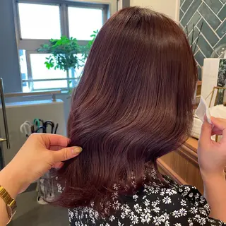 ミディアム レイヤー/ブリーチ ♥️【木坂 桃歌】のヘアスタイル