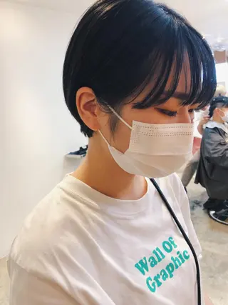 ショート imai /カット/パーマのヘアスタイル